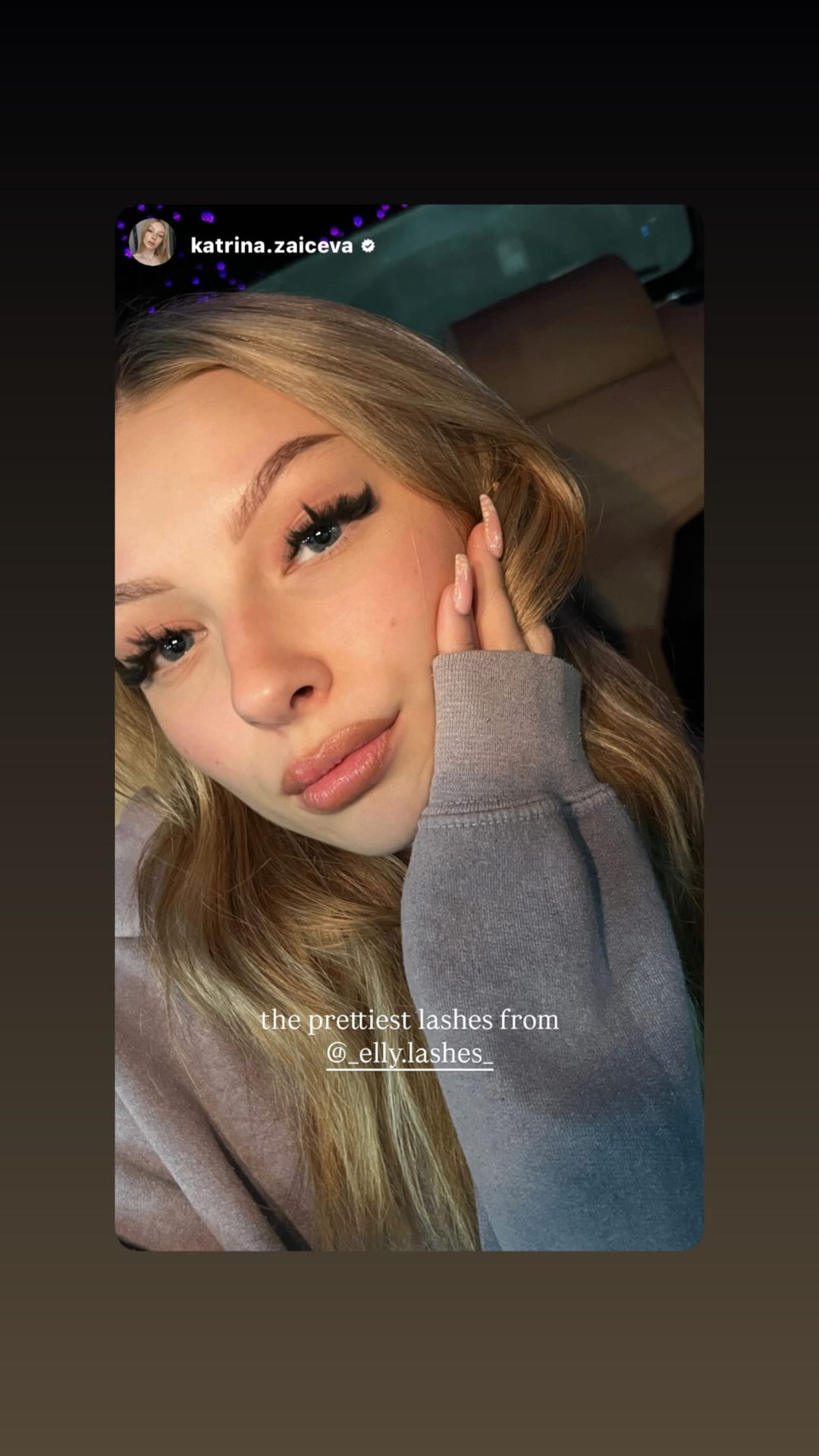Klientes atsauksme — elly.lashes